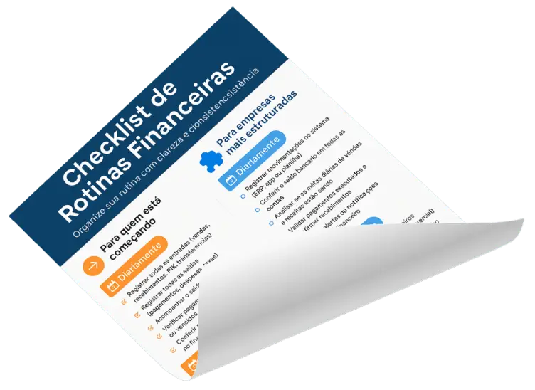 CHECKLIST ROTINAS FINANCEIRAS